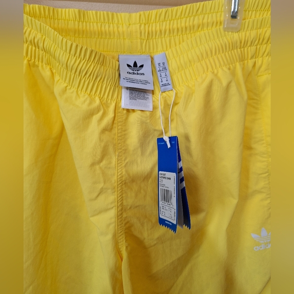 NWT Adidas Yellow Shorts - Picture 4 of 5